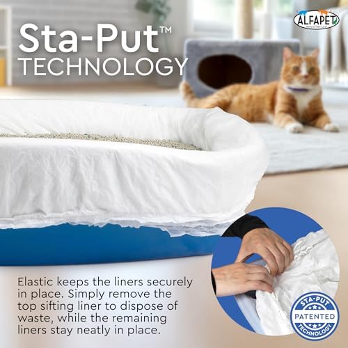 Alfapet Sifting Cat Litter Box Liners - Image 5