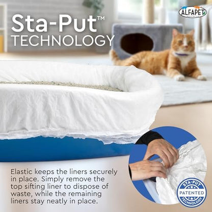 Alfapet Sifting Cat Litter Box Liners - Image 5