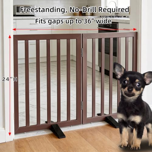 ZJSF Freestanding Indoor Dog Gate - Image 2