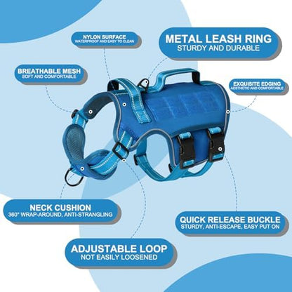 Dog Harness Medium Sized Dog, No Pull Dog Vest - Image 6