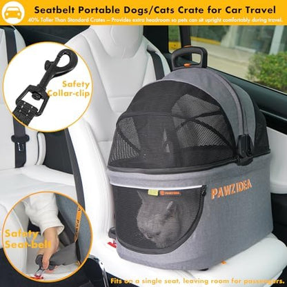 PAWZIDEA Portable Small Dog Crate - Image 3