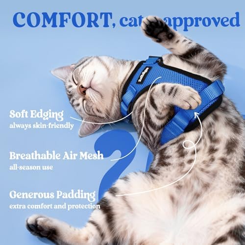 rabbitgoo Cat Harness and Leash Set, Escape Proof Vest - Image 4
