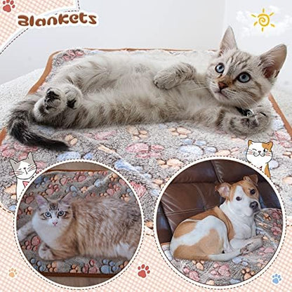 Tatuo 4 Pcs Fleece Dog Blankets - Image 5
