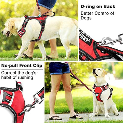 WINSEE Service Dog Vest No Pull Dog Harness - Image 4