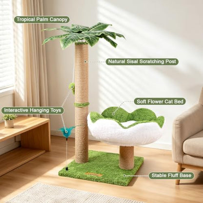 2-in-1 Plant Cat Scratching Post - Image 3