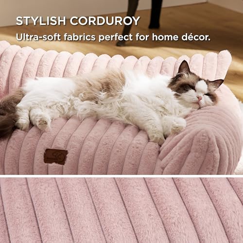 Bedsure ComfyFleece® Shown on TV Fluffy Cat Couch - Image 4