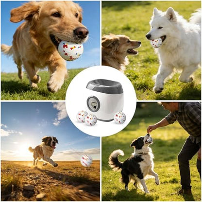 Automatic Dog Ball Launcher, 6 ETPU Balls, Adjustable Distance - Image 6