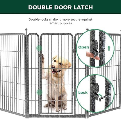 FXW Aster Dog Playpen Designed for Yard, 24 Panels - Image 5