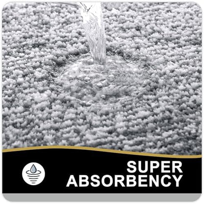 OLANLY Bathroom Runner Rugs 59x20, Long Bath Mats - Image 3
