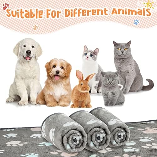 Tatuo 4 Pcs Fleece Dog Blankets - Image 4