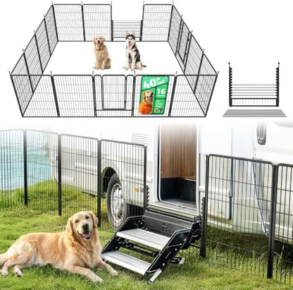 FXW Rollick Dog Playpen with RV Step Grid by FXW
