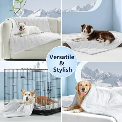 MIXJOY Cooling Blanket for Extra Large Dogs Breathable, Dual-Sided - Image 6