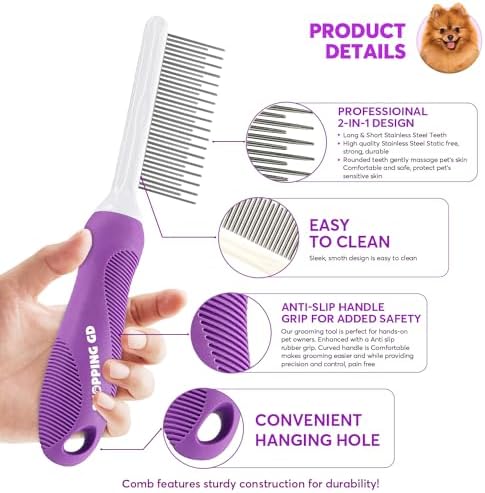 Detangling Pet Comb for Dogs & Cats - Image 2