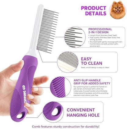 Detangling Pet Comb for Dogs & Cats - Image 2