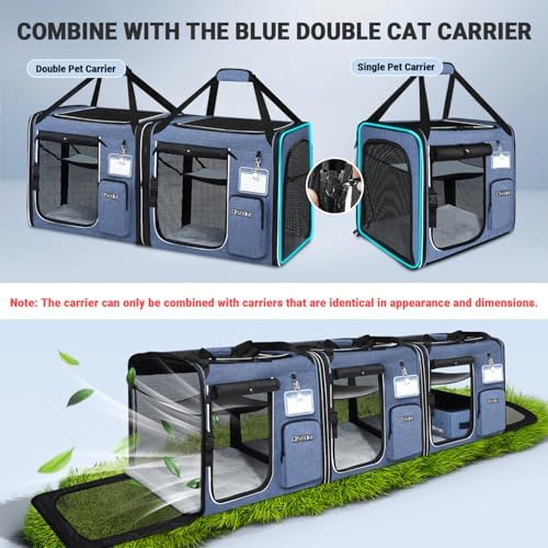 Petskd Combinable Large Cat Car Travel Carrier - Image 3