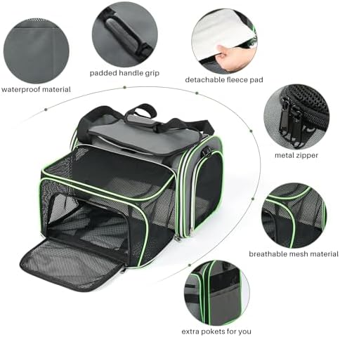 Gardner Pet Large Expandable Cat Carrier - Image 6