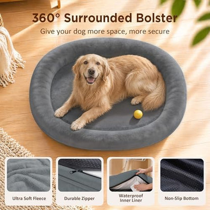 Waterproof Orthopedic Dog Bed for Extra Large Dogs - Image 4