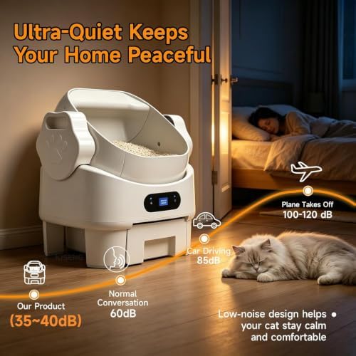 Automatic Cat Litter Box, Self Cleaning, Safety Sensors - Image 6