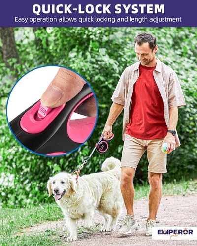 Emperor Pets Retractable Dog Leash, 16 ft - Image 3