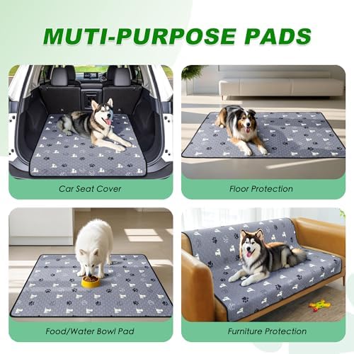 WanpeeGoo Washable Pee Pads for Dogs, Waterproof, 63 x 63 in, 1 Pack - Image 5