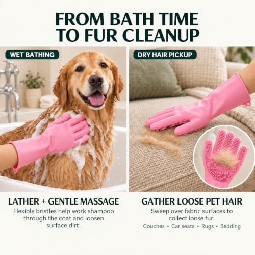 Silicone Dishwashing Gloves - Image 5