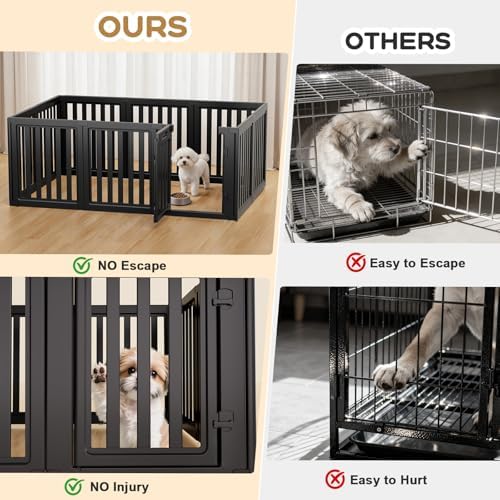 Dog Playpen Indoor, Puppy Playpen, 10 Panels - Image 3