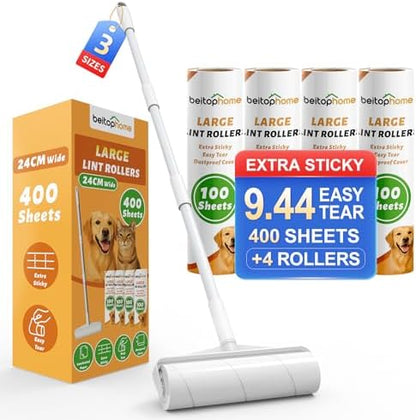 9.45” 400 Sheets Large Lint Roller by Beitophomepet%60sfamily