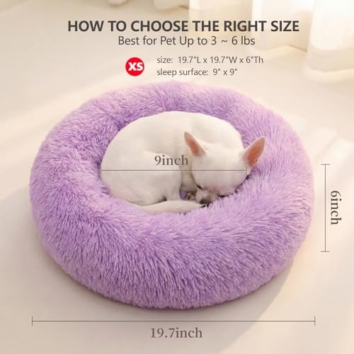 nononfish Plush Calming Dog Bed - Image 3