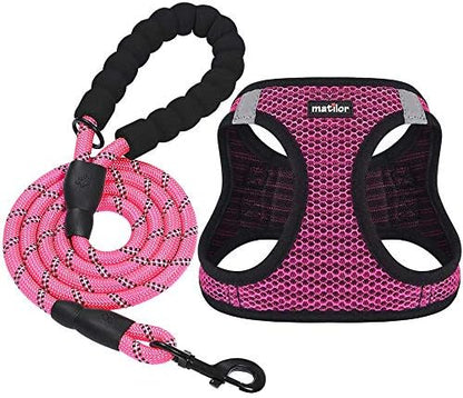 Dog Harness Step-in Breathable Puppy Cat Vest by matilor