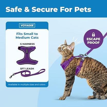 Voyager Escape-Proof Step-in Cat Harness & Leash - Image 2