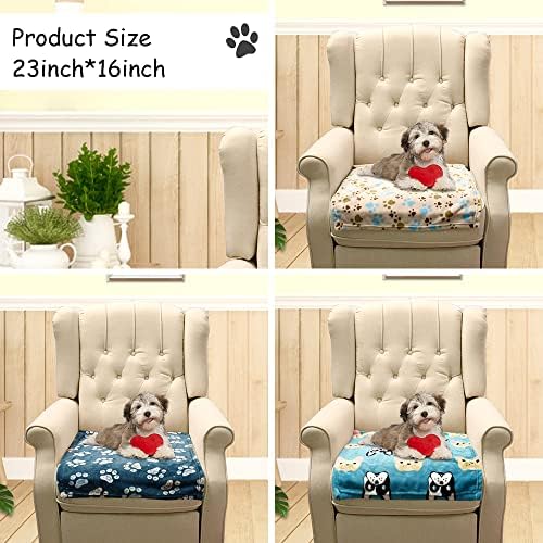 Rezutan Small Dog Blanket, Soft Puppy & Cat Flannel 3 Pack - Image 5