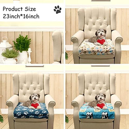 Rezutan Small Dog Blanket, Soft Puppy & Cat Flannel 3 Pack - Image 5