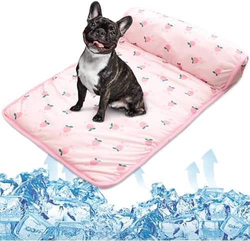 PUMYPOREITY Cooling Dog Bed, Pet Cooling Mat by PUMYPOREITY