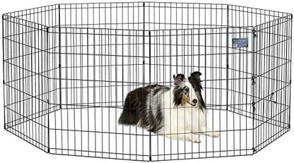 MidWest 30-Inch Exercise Pen, No Door, 16 Sq Ft Play Area by MidWestHomesForPets