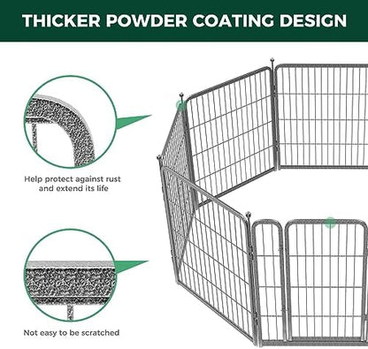 FXW Aster Dog Playpen Designed for Yard, 16 Panels - Image 4