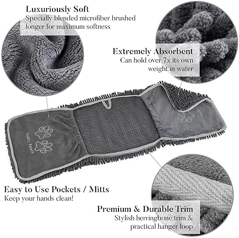 Lucky Pooch® Super Absorbent Shammy Dog Towel - Image 4