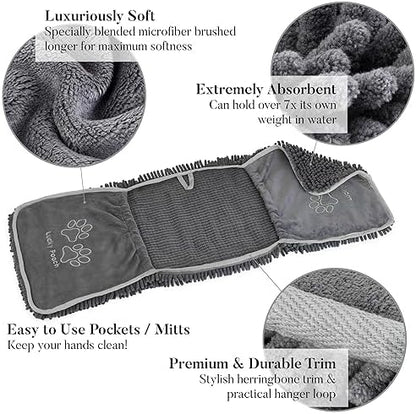 Lucky Pooch® Super Absorbent Shammy Dog Towel - Image 4