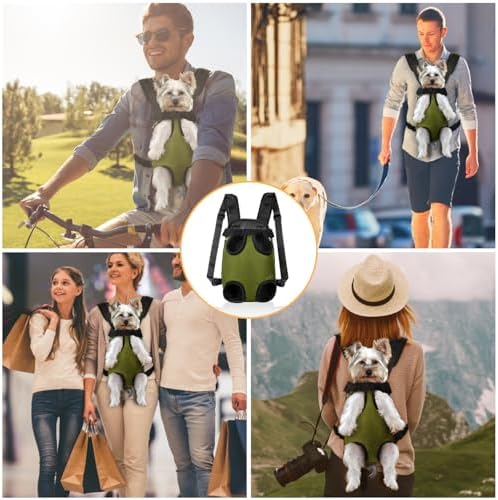 YUDODO Pet Dog Carrier Backpack Adjustable Front Carrier - Image 5