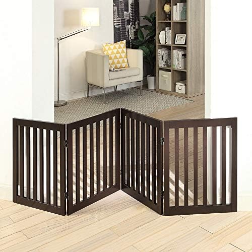 unipaws 24”H Free Standing Pet Gate - Image 3