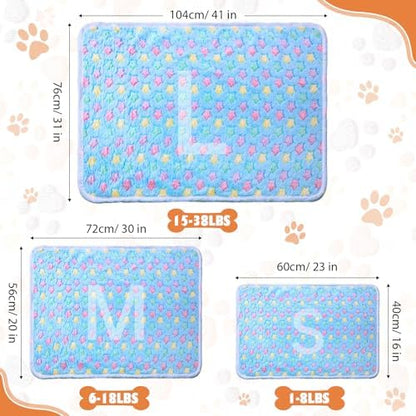 Chumia 18 Pcs Fleece Puppy Blanket - Image 2