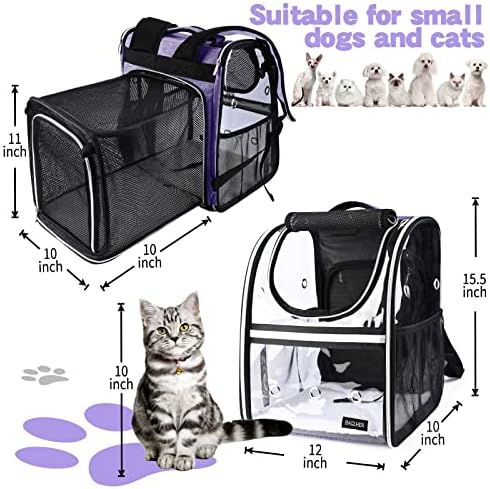BAGLHER Expandable Pet Carrier Backpack，Pet Bubble Backpack - Image 5