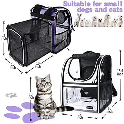 BAGLHER Expandable Pet Carrier Backpack，Pet Bubble Backpack - Image 5