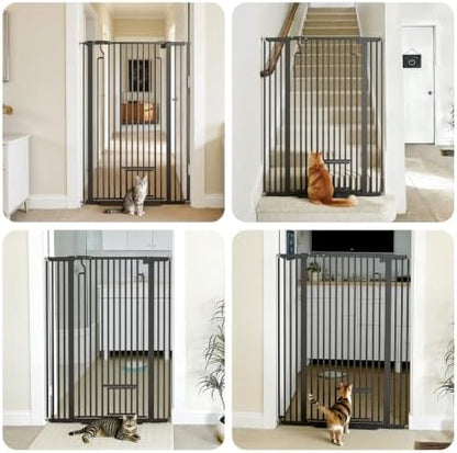 Ostutry 53in Extra Tall Cat Gate - Image 7