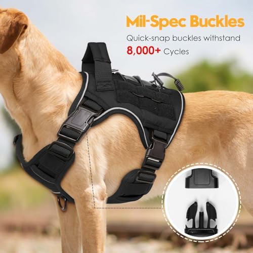 Heavy-Duty Tactical Dog Harness - Image 3