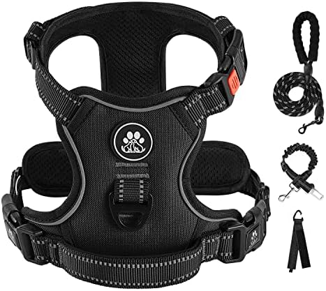 IVY&LANE No Pull Dog Harness for Medium Dogs, Reflective Dog Vest Harness by IVYLANE