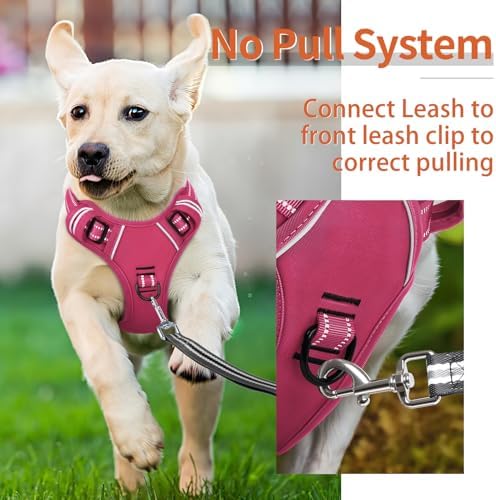 HEELE Dog Harness for Large Dogs No Pull Dog Vest Harness for Large Dog - Image 4