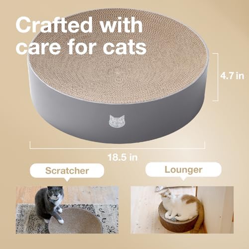 Necoichi Cat Scratcher Bowl for Indoor Cats - Image 3