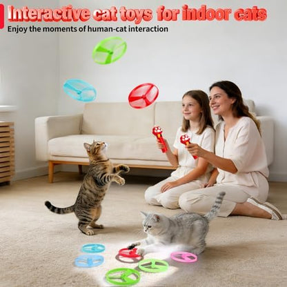 BABORUI Cat Toy Disc Launcher, Rechargeable Interactive Cat Fetch Toy Launcher - Image 7