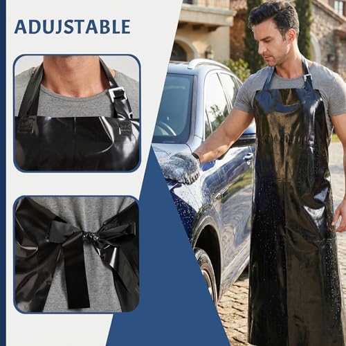 Nanxson TPU Waterproof Apron Lightweight Work Apron - Image 3