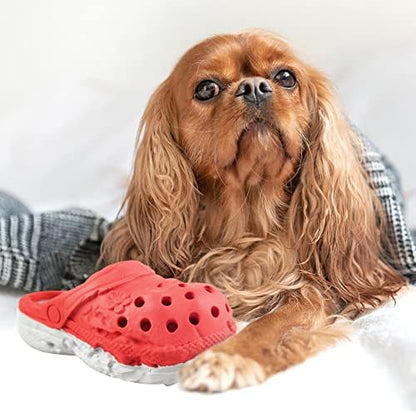 Dog Chew Toys, Durable Rubber Slipper Toy - Image 6
